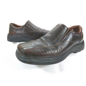 Men's Brown ALDO SLIP ON BICYCLE TOE DRESS Size 9